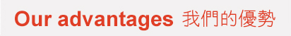 我们的优势